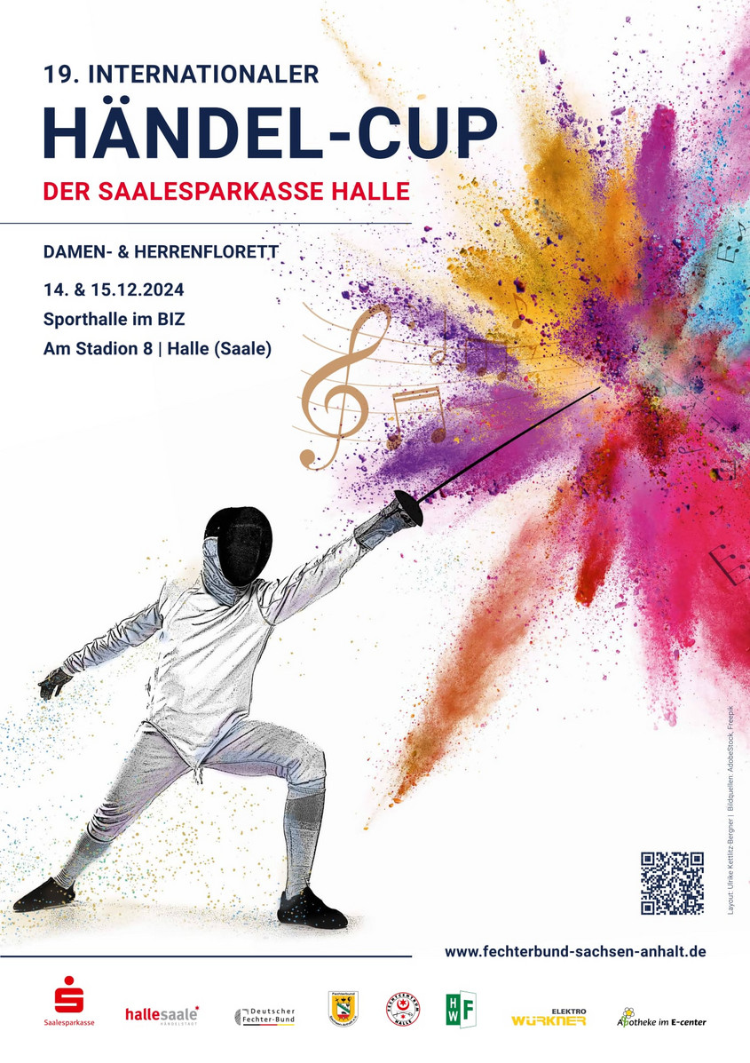 Int. HÄNDEL-CUP 2024 in Halle (Saale), 14.–15.12.2024