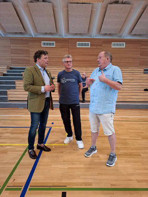 Grußworte von Benjamin Denzer und Thomas Riedel